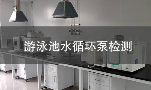 游泳池水循環(huán)泵檢測(cè)