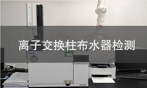 離子交換柱布水器檢測