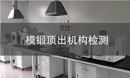 模鍛頂出機(jī)構(gòu)檢測(cè)