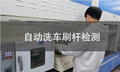 自動洗車刷桿檢測