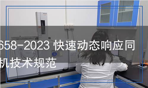 DL/T 2658-2023 快速動(dòng)態(tài)響應(yīng)同步調(diào)相機(jī)技術(shù)規(guī)范 DL/T 2658-2023 快速動(dòng)態(tài)響應(yīng)同步調(diào)相機(jī)技術(shù)規(guī)范